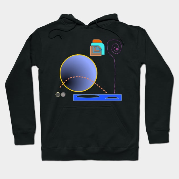 Simple Orbital Worlds Hoodie by Orbital Labs